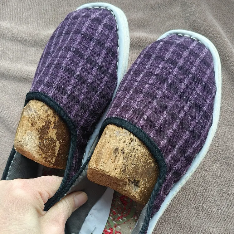 36码手工千层底布鞋