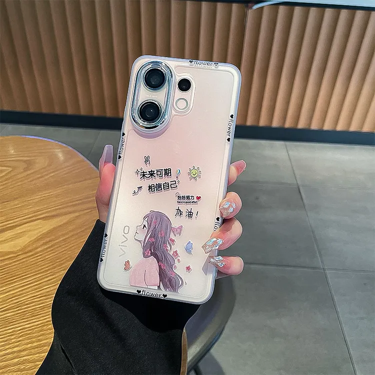 潮钻适用vivos30手机壳s30pro女款闪粉网红ins硅胶全包防摔透明壳