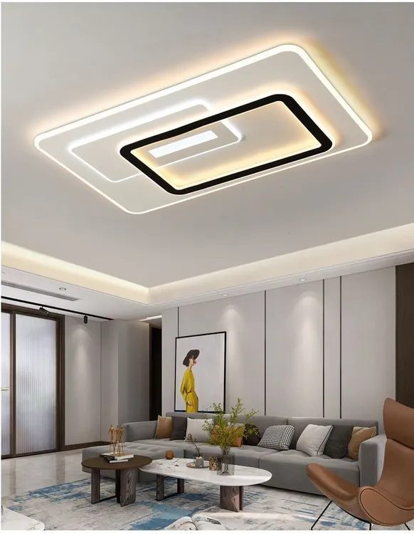 2025新款LED全光谱护眼客厅吸顶灯广东中山专用灯饰21系列