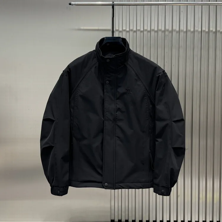 冬季2025新款立领拉链夹克男潮牌宽松休闲百搭高级感潮流时尚外套