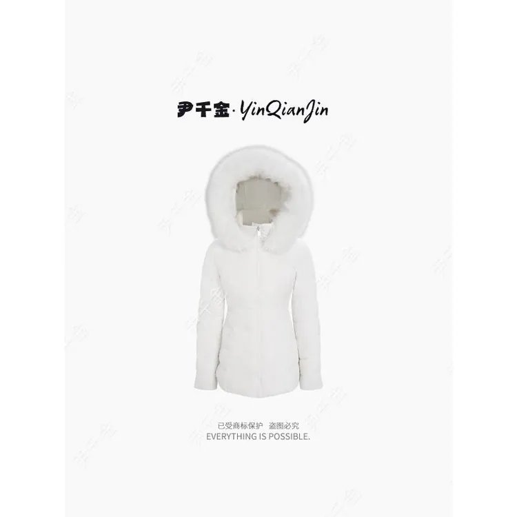*尹千金*【千金映雪】自带s身材效果 超显腰身 收腰羽绒服M240780