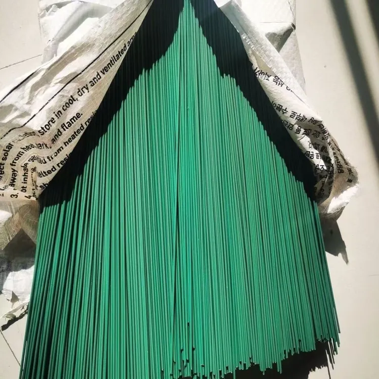 2号花杆手工diy假花枝花艺绿色杆子花杆批发扭扭棒铁丝加粗硬