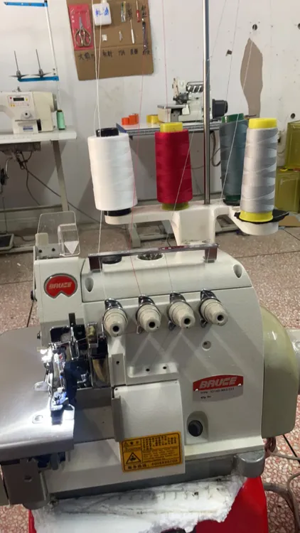 布鲁斯直区静音四线锁边机