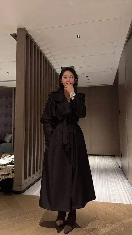 2025新款琉璃爵士英伦风休闲百搭风衣上衣女士1581