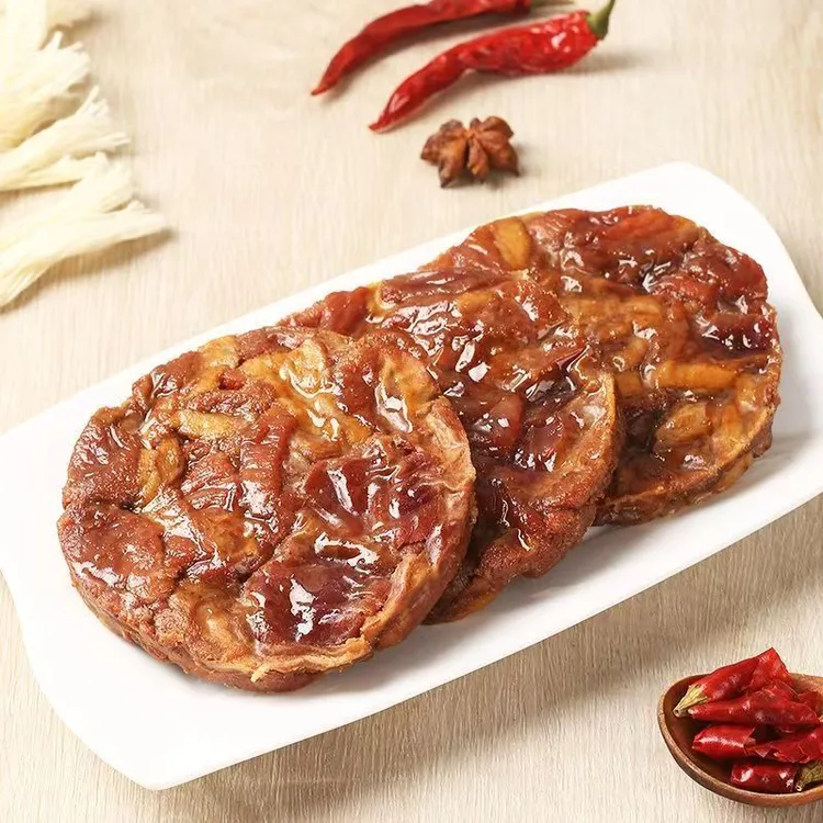 网红爆款脂渣饼压缩肉熟食办公室追剧零食开袋即食健康特色小吃