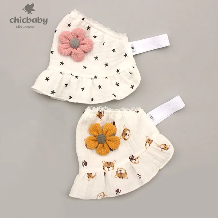 夏季薄款婴儿纱布帽子棉男女宝宝护囟门帽可爱新生儿胎帽遮阳帽