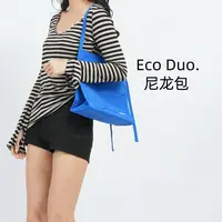 ECO DUO  原创设计防泼溅尼龙单肩户外多口袋通勤包