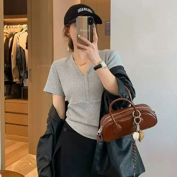 A001-A155秋季韩系新款实体店品质韩版高级感女装气质长袖