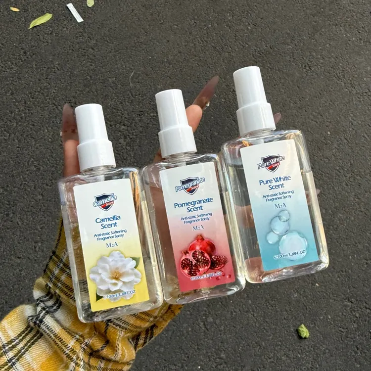 M2A防静电衣物香氛喷雾！非常好闻~纯白香气红石榴香山茶花香推荐~