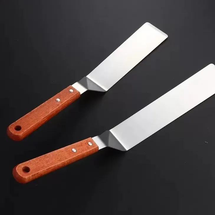 不锈钢煎包烙饼铲刀牛排披萨生煎铲刀手抓饼工具煎饼水煮铲子包子