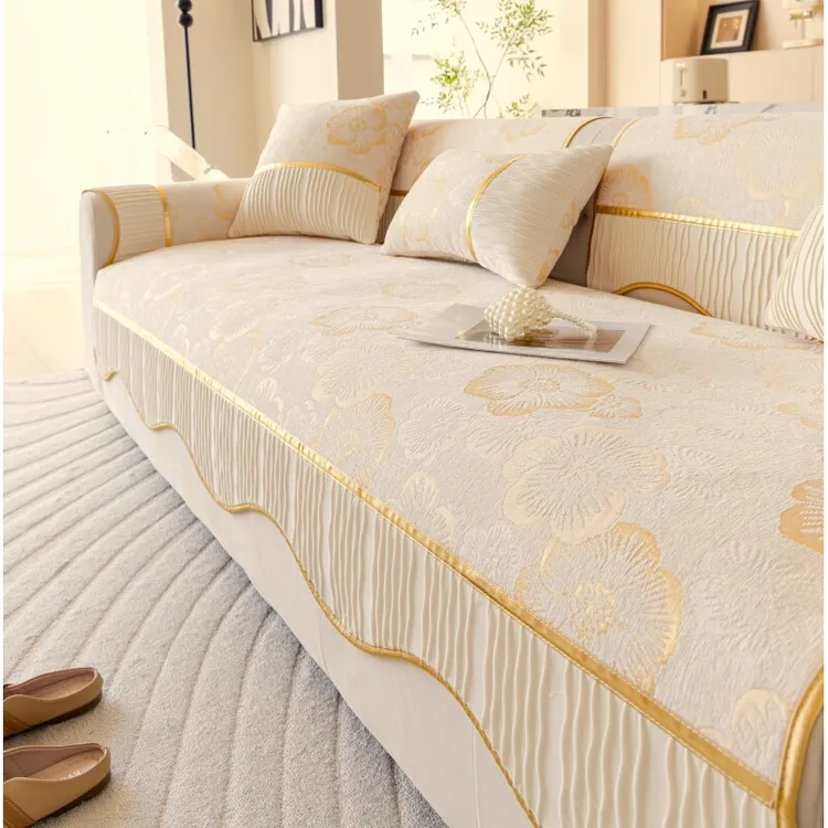 （金达莱）复古异形沙发垫盖布新款四季通用轻奢高级感沙发盖布巾