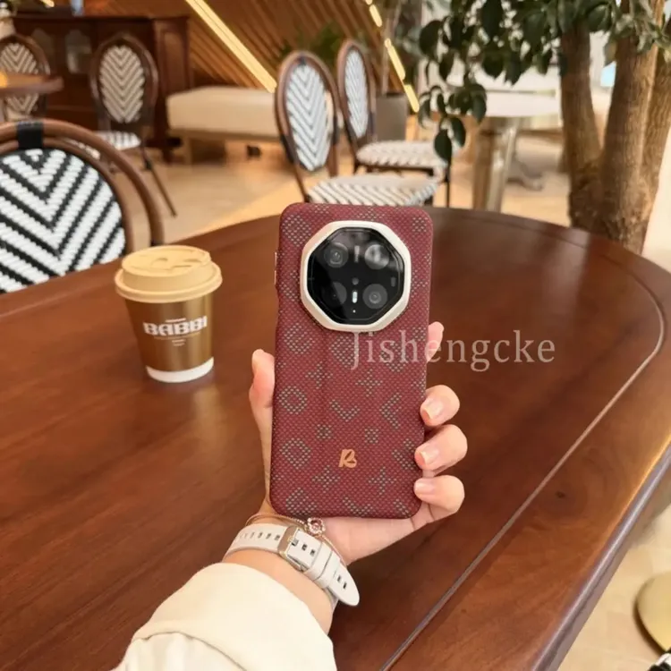 仿凯夫拉纹理磁吸适用华为Mate70rs手机壳60rs非凡大师商务复古70