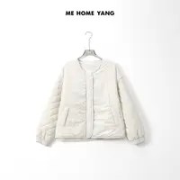 ME【欧包棉服】轻奢极简百搭潮流简约时尚潮流休闲通勤棉服MEQA2106