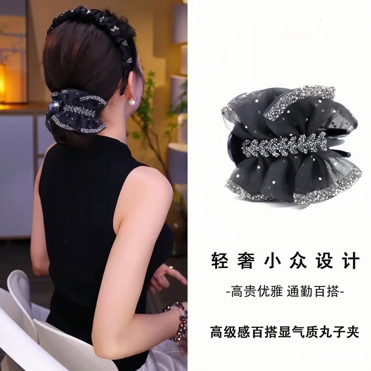 2025新款【麦冬】麦穗丸子夹轻奢百搭优雅发夹头饰时尚简约气质发饰