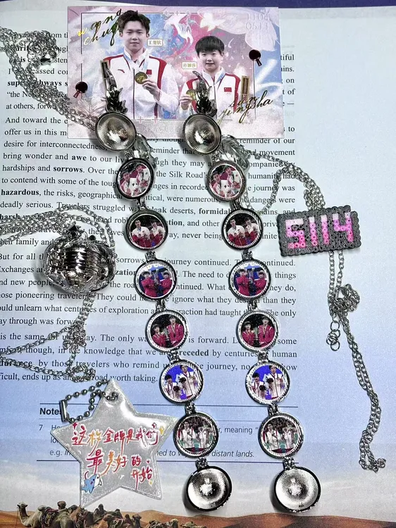 莎头挂链，5114，手工制品/甜酷风