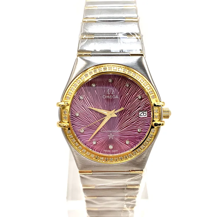 99新 Omega/欧米茄 星座/石英/表径33mm/女表
