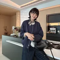 秋冬百搭宽松休闲夹克拉链短外套