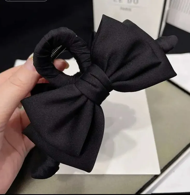 原创设计日韩抓夹韩版韩式发夹法式黑色饰品鲨鱼夹