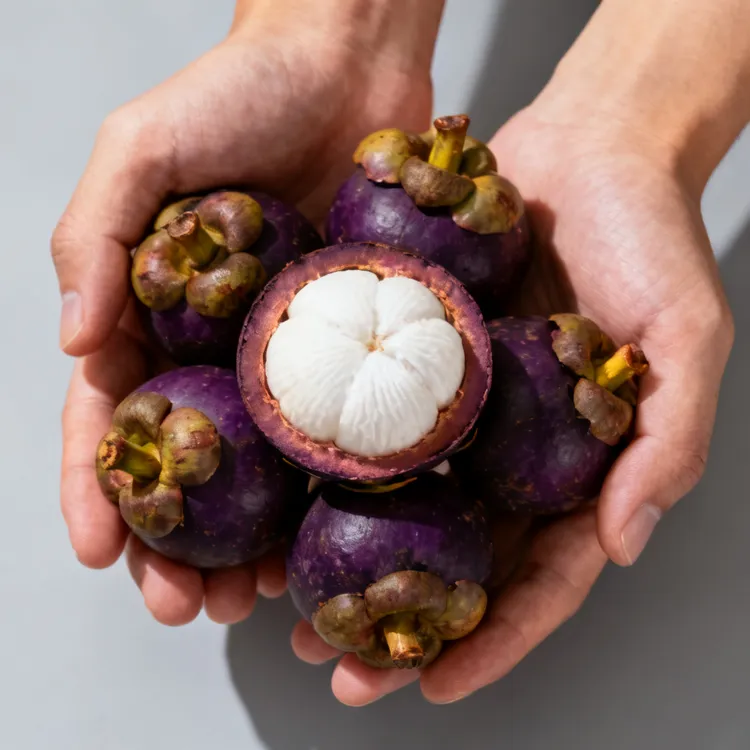 泰国山竹树苗带果四季盆栽岭南黄金山竹嫁接无籽种植果树果苗南方