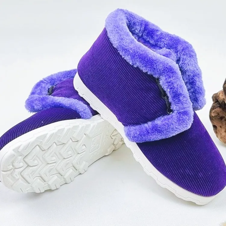 恩施棉鞋手工上线老北京男女系带冬季加绒加厚保暖加强防滑棉鞋