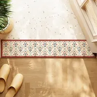 C120【60*120cm】硅藻泥入户门喜庆玄关厨房浴室防滑免洗地毯地垫