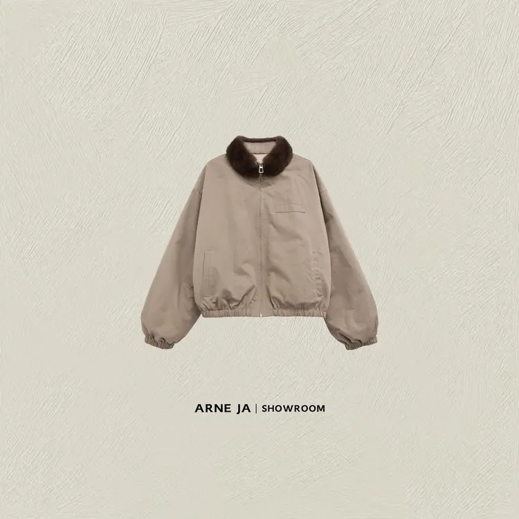 ARNE JA｜“致敬经典”基因锁温水貂领90鹅绒派克服D54SY37222