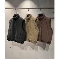 情侣款冬季加厚设计师茧型立体感哑光肌理90白鸭绒保暖羽绒马甲男