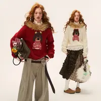 【小呆鸟专享】MAMC狗狗毛领潮牌设计女装