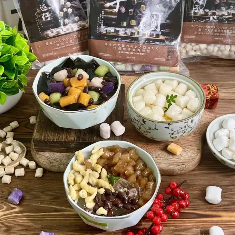 追远熊不舍芋圆混合红糖丸子阿达仔软糯弹牙甜品早餐三五零克
