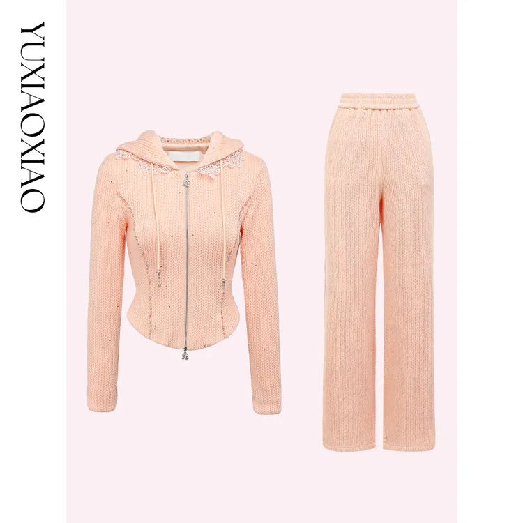 余潇潇【自律美学】高级肌理感亲肤挺括收腰外套&直筒休闲裤套装