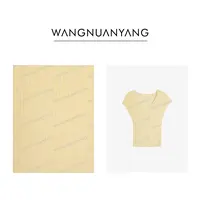 【WNY】小苍兰|极简清爽夏季感圆领小飞袖针织短袖