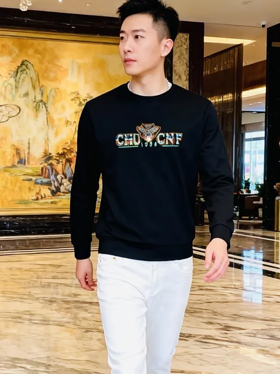 套装轻奢小蜜蜂直筒牛仔裤潮流时尚休闲百搭修身弹力