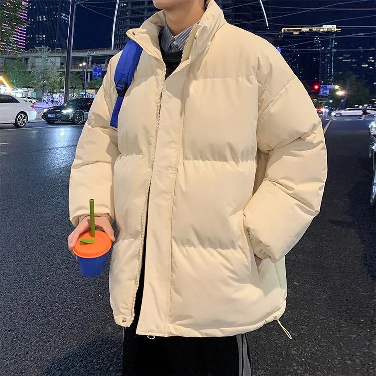 VUUG立领棉服外套男款秋冬款加厚保暖棉袄子情侣户外休闲棉衣夹克