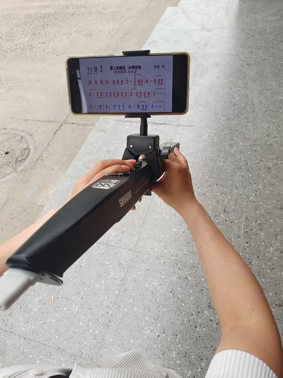 电吹管演奏支架读谱支架户外吹奏支架乐器支架