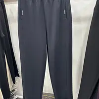 醋酸羊毛秋冬加厚直筒阔腿裤-B158