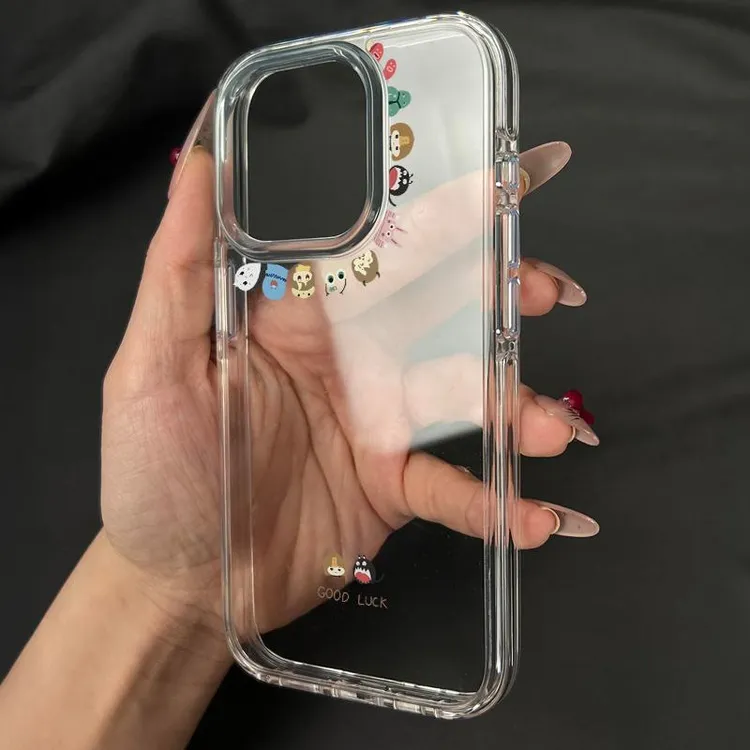 奥菲顿围圈小怪兽适用iPhone16/15promax高透14手机壳苹果13/12套