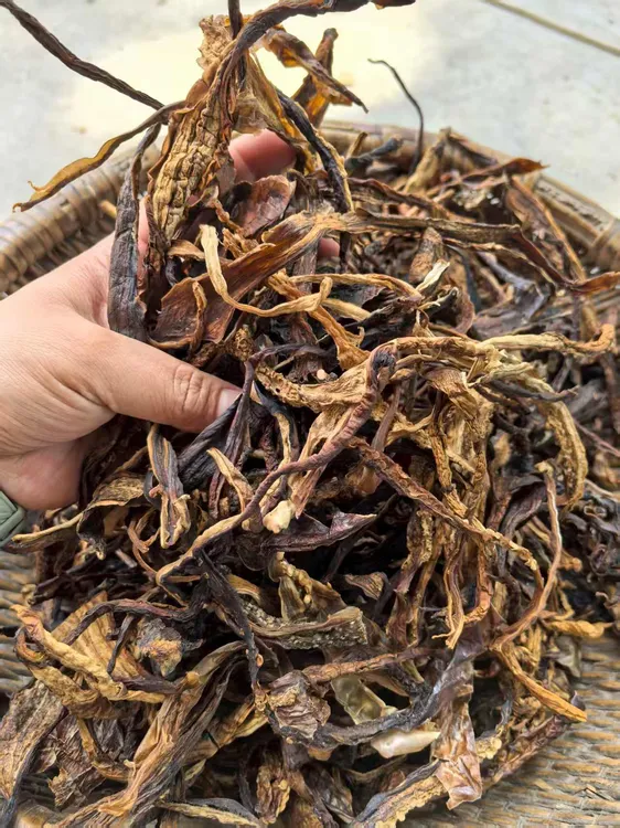 东北农家自晒熟茄子干熟茄子片一斤包邮