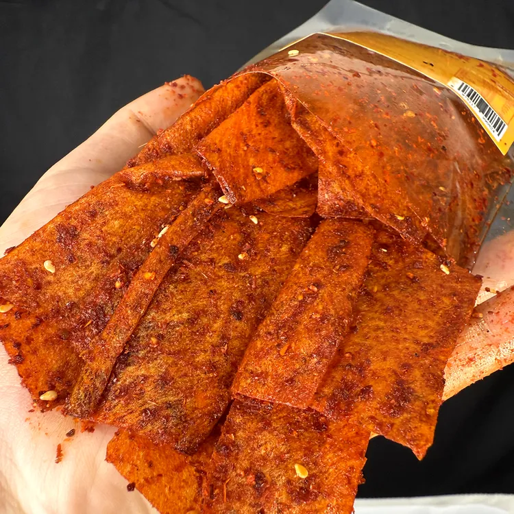 知行香升级版平江辣片湖南特产儿时经典辣味解馋怀旧休闲小零食