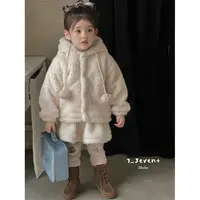 7Seven·25冬~翅膀毛毛衣外套3097（童装汉服）