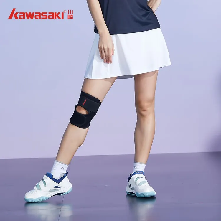 kawasaki/川崎专业髌骨带运动护膝男女适用春夏户外羽毛球护具