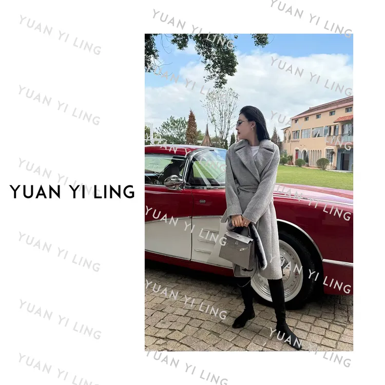 袁艺灵【伊丽莎白】进口秘鲁安第斯山脉特级皇室婴驼大衣（会掉毛）