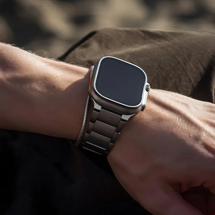 适用AppleWatch Ultra3表带S11钛合金属S9苹果iwatch手表49mm高级