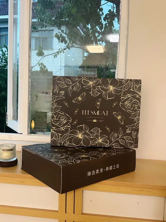 纯棉磨毛加厚四件套高端床上用品礼盒款 30天试睡