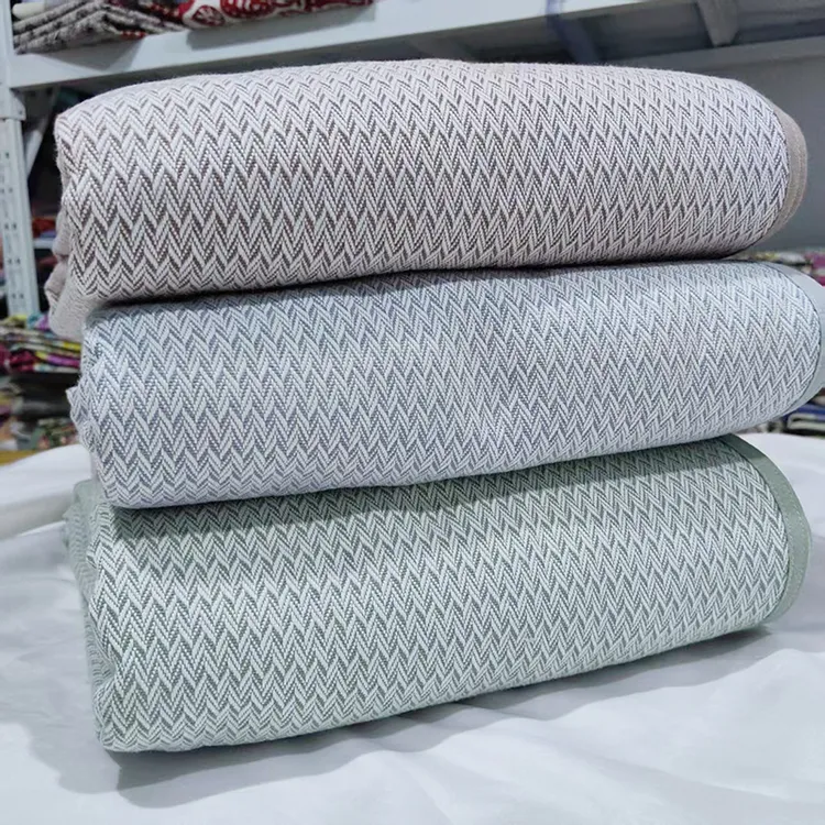 高端A类100%纯棉提花母婴老粗布软凉席床单三件套全棉夏季空调席