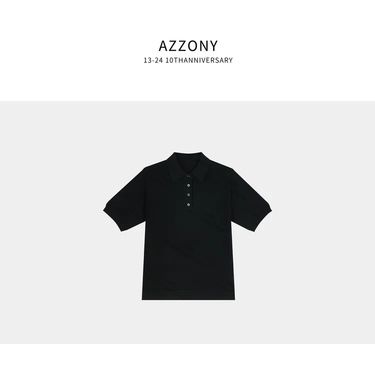 YYL 羊毛polo短袖 2025秋款上新autumn  SH854JJ
