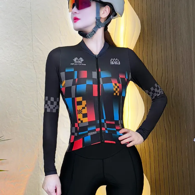 【幻影】秋冬季加绒加厚保暖速干骑行服公路自行车公路车骑行上衣