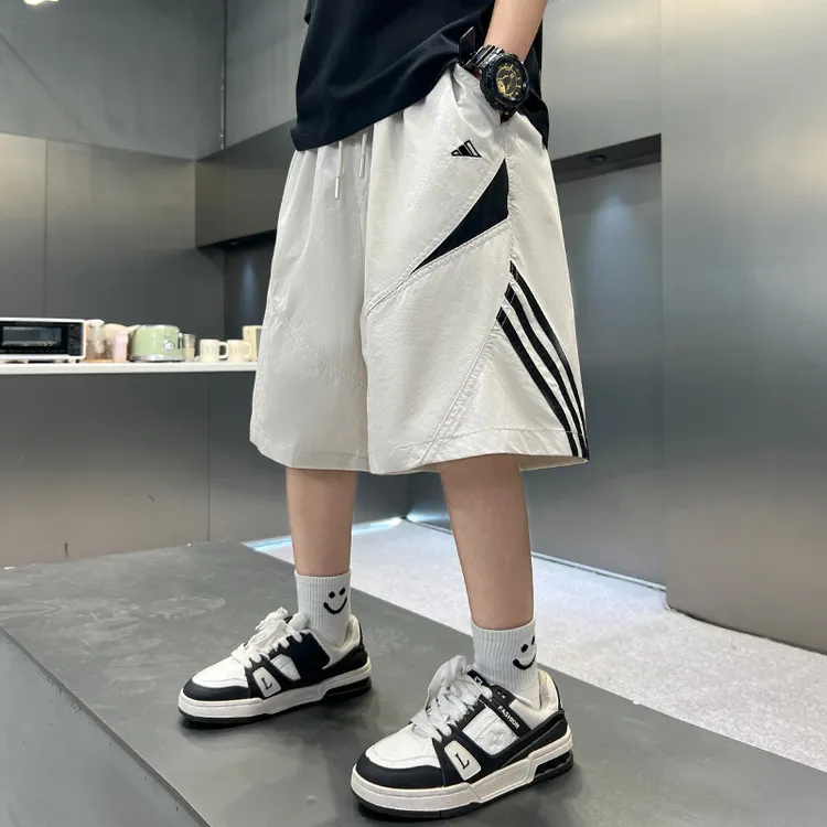 儿童夏装大男童装锦棉休闲运动短裤夏季薄款裤子2025新款五分中裤