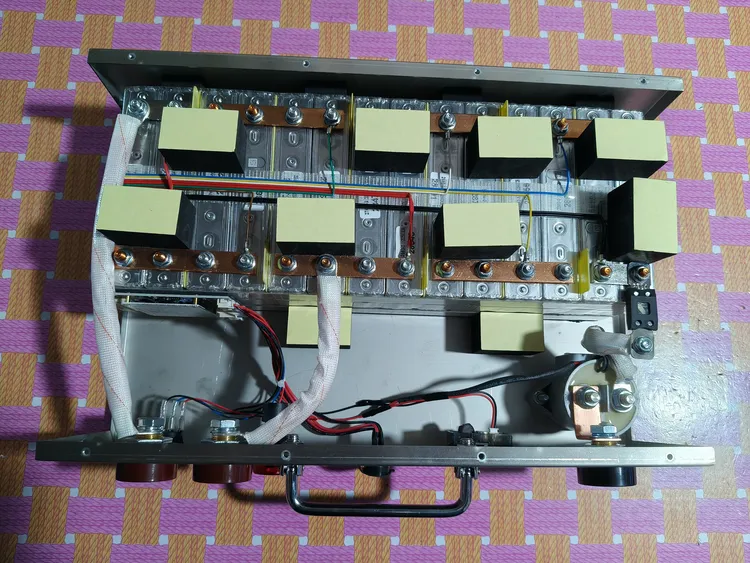 全新松下27安电芯两并七串通用 配低压保护 低压报警 防反接保险