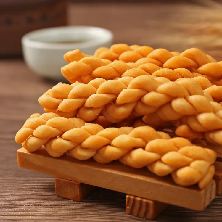 河南铁棍山药小麻花温县特产脆香可口客厅必备休闲小零食独立包装