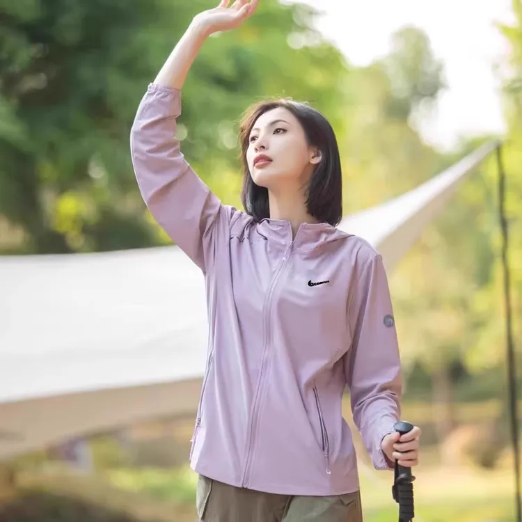 NK品牌优选防晒衣女夏季新款轻薄冰丝透气防紫外线情侣防晒外套男